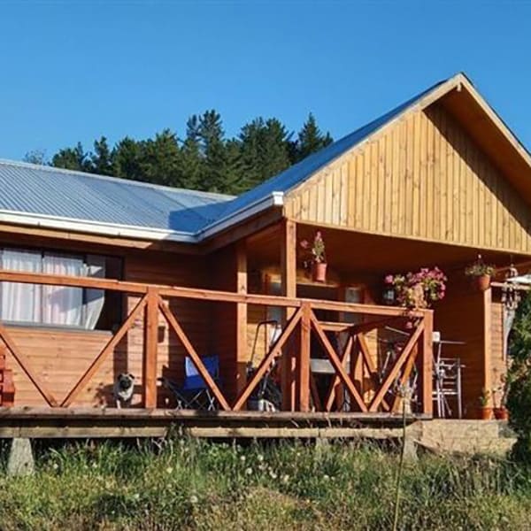 Plano de Cabaña 84 m2