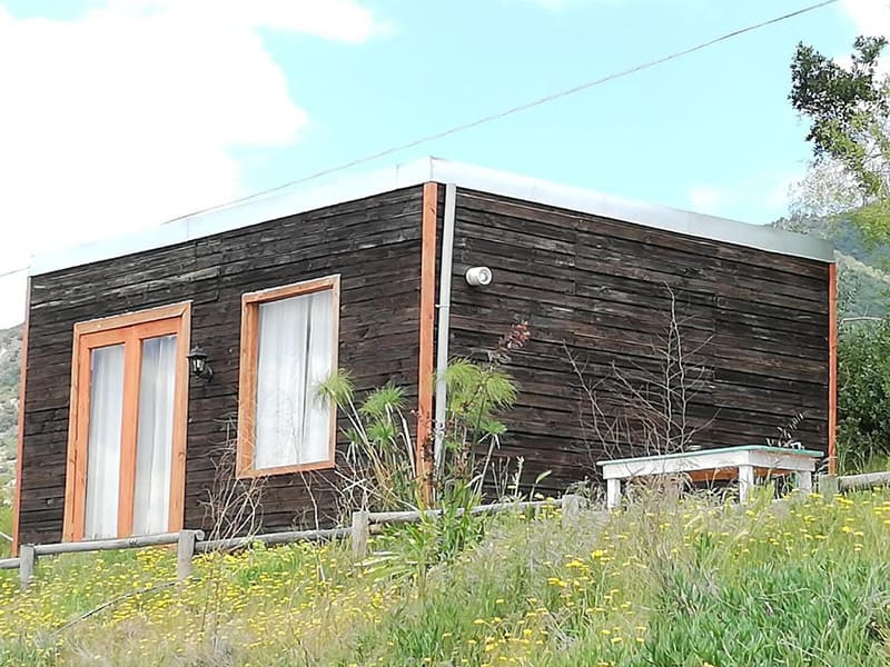 plano de cabaña 49 m2