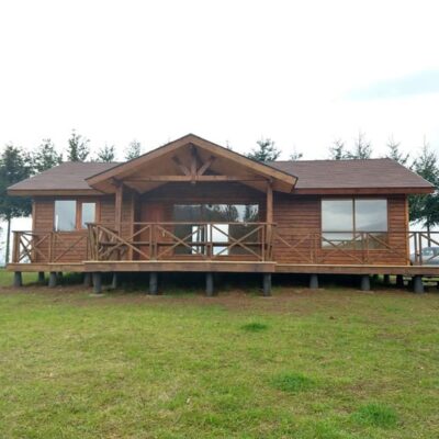 plano de cabaña 92 m2