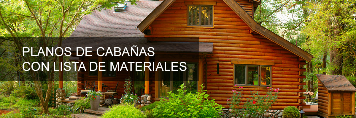 Venta de planos de cabañas